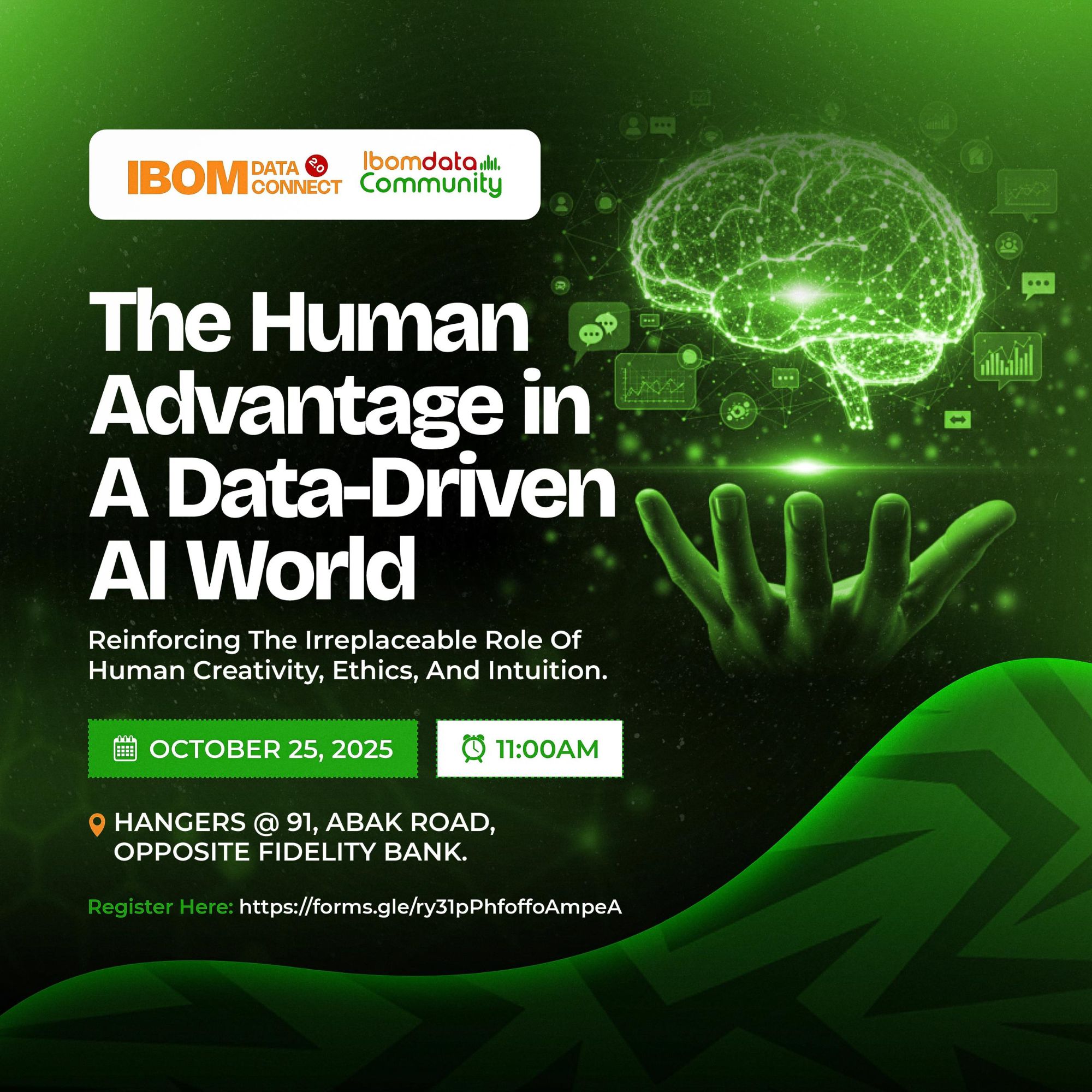 Ibom Data Connect 2.0 event flyer